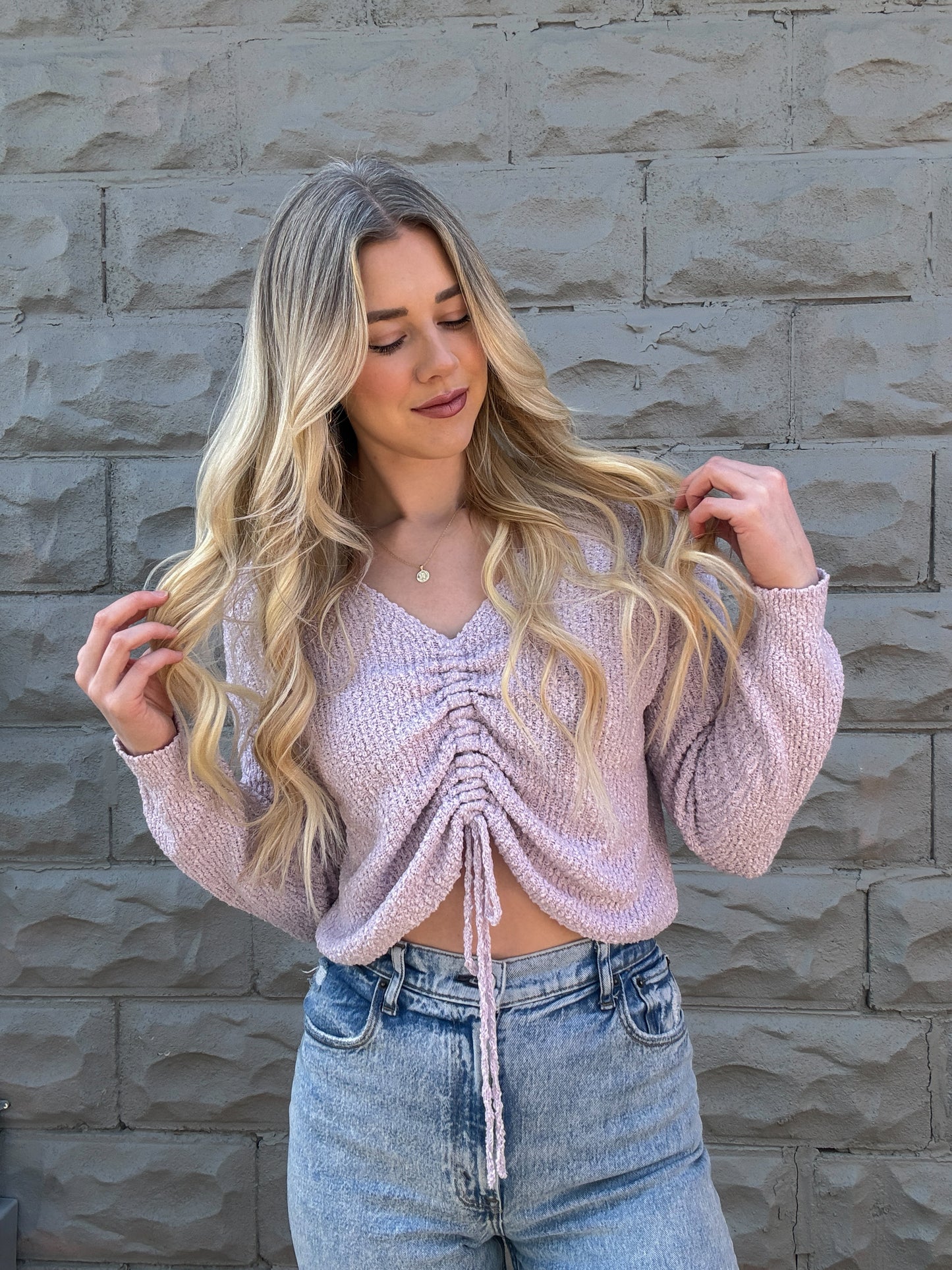 Frankie Cinch Knit