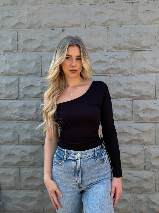 Lena Asymmetrical Bodysuit