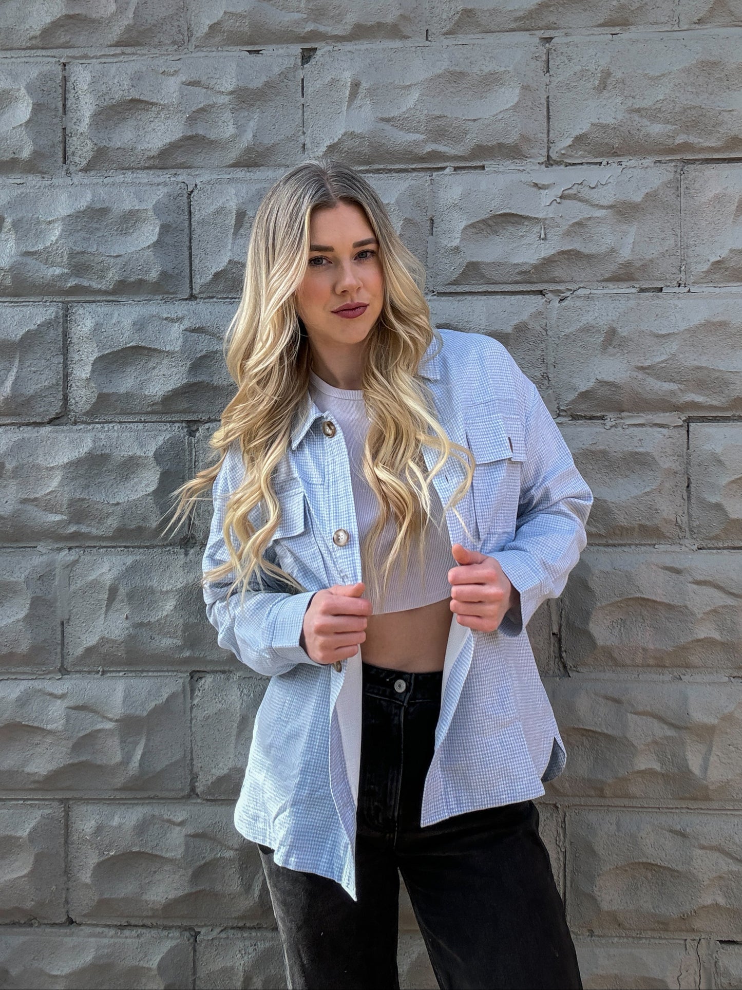 Emery Gingham Jacket